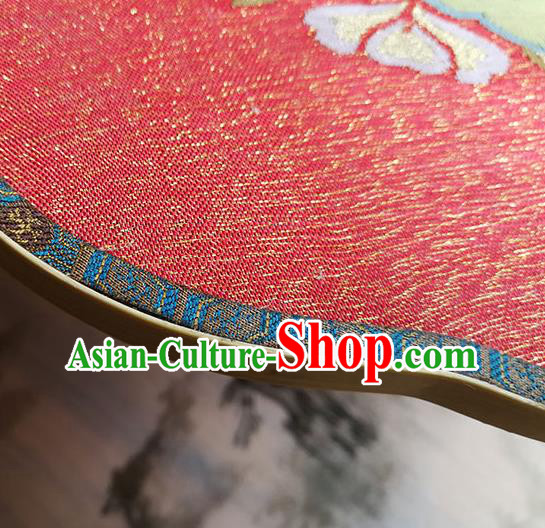China Handmade Wedding Red Silk Fans Classical Palace Fan Traditional Tang Dynasty Princess Fan China Handmade Wedding Red Silk Fans Classical Palace Fan Traditional Tang Dynasty Princess Fan