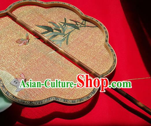China Traditional Ming Dynasty Hanfu Fan Palace Fan Handmade Silk Fans China Traditional Ming Dynasty Hanfu Fan Palace Fan Handmade Silk Fans