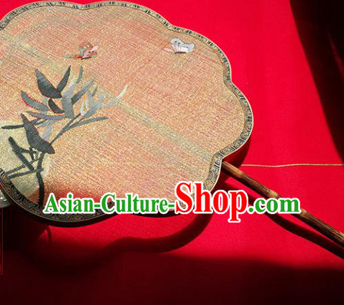 China Traditional Ming Dynasty Hanfu Fan Palace Fan Handmade Silk Fans China Traditional Ming Dynasty Hanfu Fan Palace Fan Handmade Silk Fans