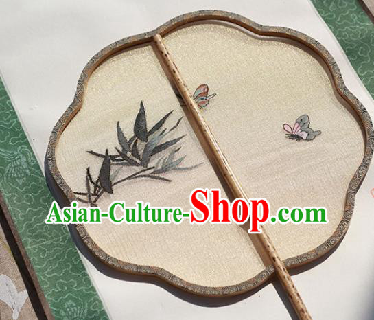 China Traditional Ming Dynasty Hanfu Fan Palace Fan Handmade Silk Fans China Traditional Ming Dynasty Hanfu Fan Palace Fan Handmade Silk Fans