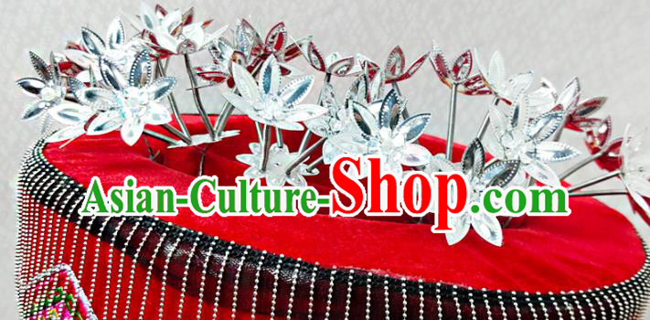 China Traditional Tujia Nationality Folk Dance Embroidered Hat Sichuan Ethnic Minority Wedding Headwear China Traditional Tujia Nationality Folk Dance Embroidered Hat Sichuan Ethnic Minority Wedding Headwear