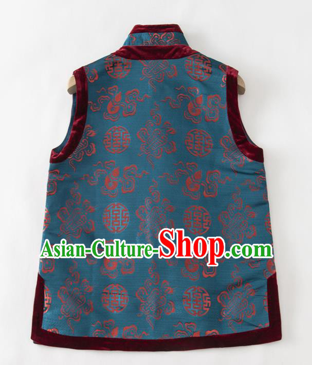 Chinese Tang Suit Waistcoat National New Year Vest Upper Outer Garment Chinese Tang Suit Waistcoat National New Year Vest Upper Outer Garment