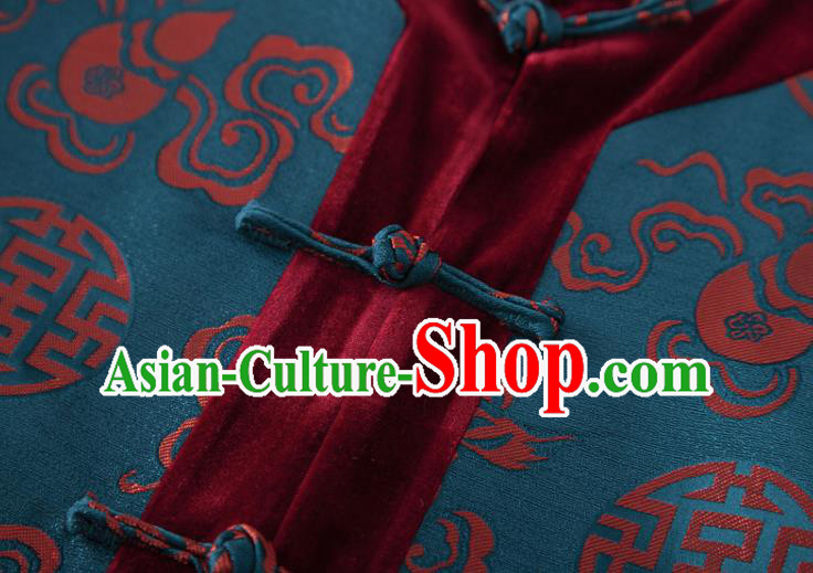 Chinese Tang Suit Waistcoat National New Year Vest Upper Outer Garment Chinese Tang Suit Waistcoat National New Year Vest Upper Outer Garment
