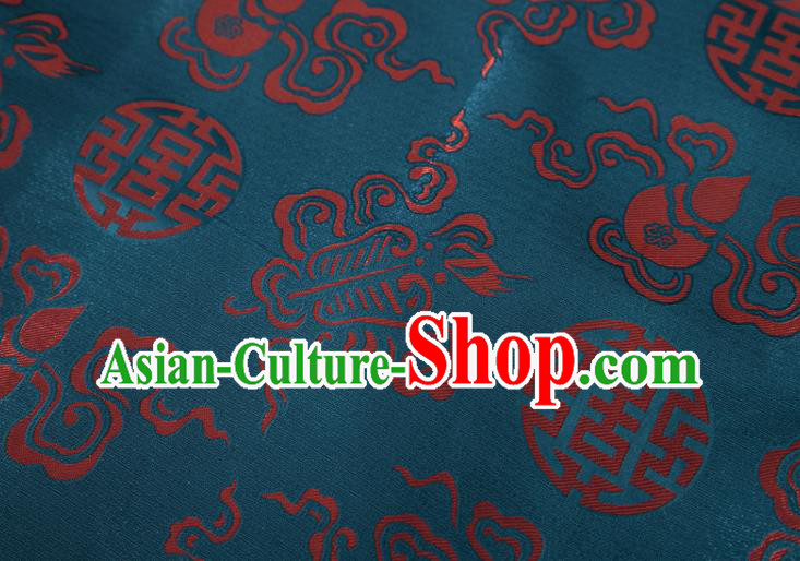 Chinese National Blue Brocade Vest Upper Outer Garment Tang Suit Waistcoat Chinese National Blue Brocade Vest Upper Outer Garment Tang Suit Waistcoat
