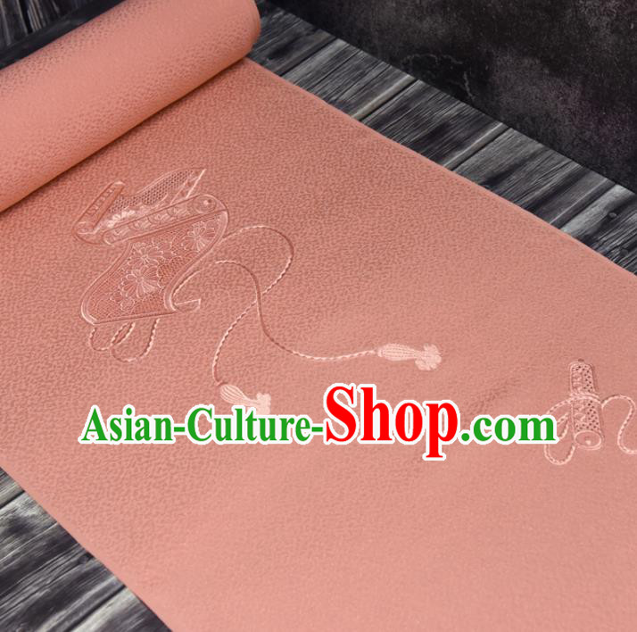 Traditional Japanese Pink Silk Fabric Asian Japan Kimono Classical Embroidered Pattern Brocade Material Traditional Japanese Pink Silk Fabric Asian Japan Kimono Classical Embroidered Pattern Brocade Material