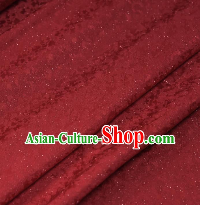 Asian Traditional Qipao Dress Red Silk Fabric Japan Classical Pattern Kimono Brocade Tapestry Asian Traditional Qipao Dress Red Silk Fabric Japan Classical Pattern Kimono Brocade Tapestry