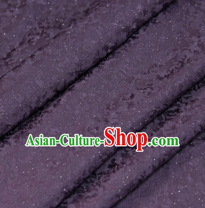 Asian Japan Classical Pattern Kimono Brocade Tapestry Traditional Qipao Dress Purple Silk Fabric Asian Japan Classical Pattern Kimono Brocade Tapestry Traditional Qipao Dress Purple Silk Fabric