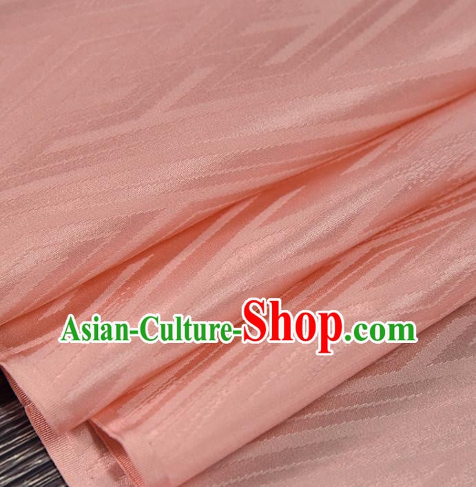 Asian Japan Classical Brocade Tapestry Traditional Tang Suit Pink Silk Fabric Asian Japan Classical Brocade Tapestry Traditional Tang Suit Pink Silk Fabric