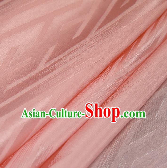 Asian Japan Classical Brocade Tapestry Traditional Tang Suit Pink Silk Fabric Asian Japan Classical Brocade Tapestry Traditional Tang Suit Pink Silk Fabric