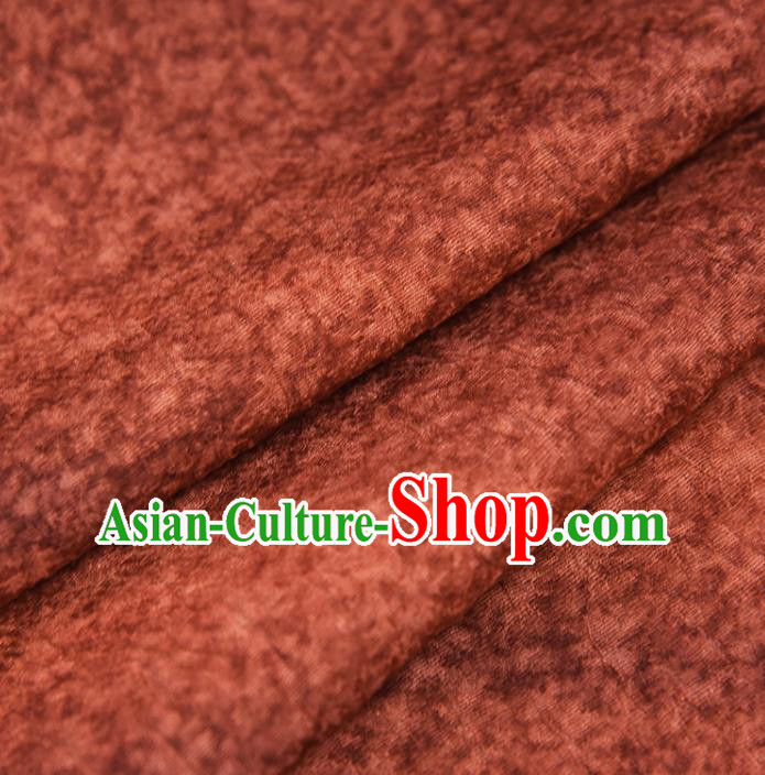 Traditional Japanese Haori Pure Silk Fabric Asian Japan Kimono Brownish Red Brocade Material Traditional Japanese Haori Pure Silk Fabric Asian Japan Kimono Brownish Red Brocade Material