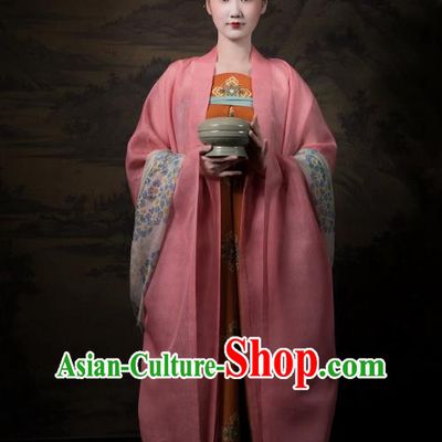 China Traditional Tang Dynasty Imperial Consort Historical Clothing Ancient Court Woman Hanfu Dress Costumes Full Set