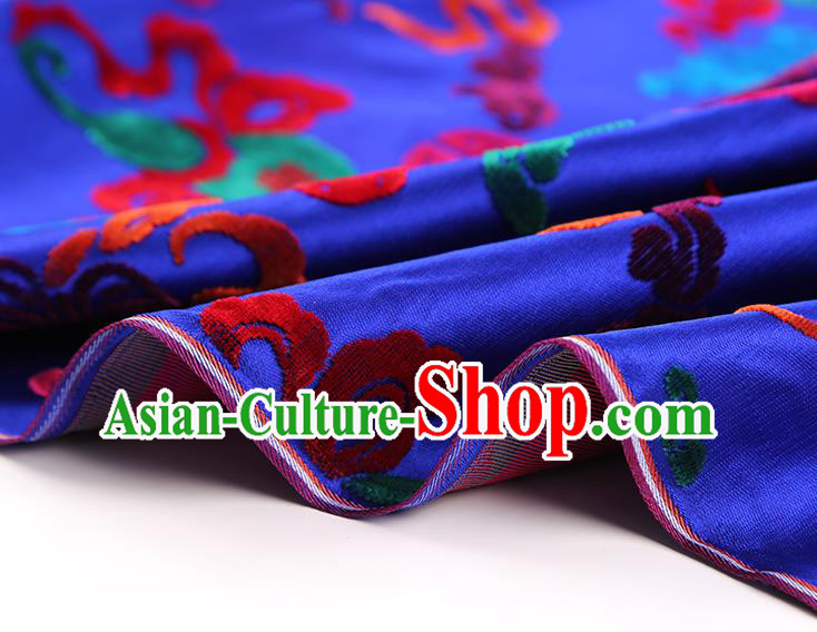 China Traditional Lucky Pattern Purple Brocade Cloth Classical Qipao Dress Jacquard Silk Fabric China Traditional Lucky Pattern Purple Brocade Cloth Classical Qipao Dress Jacquard Silk Fabric
