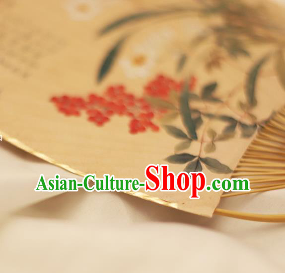 Asian Japanese Paper Fan China Classical Dance Fan Hand Painting Orchids Fans Asian Japanese Paper Fan China Classical Dance Fan Hand Painting Orchids Fans