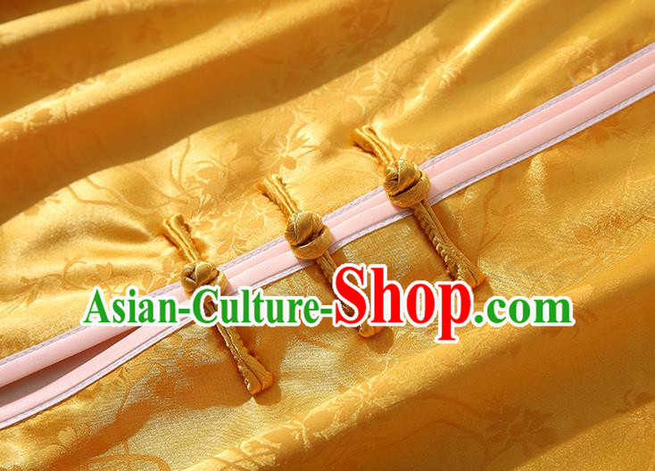 Asian Chinese Classical Yellow Cheongsam Traditional Tang Suit Qipao Dress National Woman ClothingAsian Chinese Classical Yellow Cheongsam Traditional Tang Suit Qipao Dress National Woman Clothing Asian Chinese Classical Yellow Cheongsam Traditional Tang Suit Qipao Dress National Woman ClothingAsian Chinese Classical Yellow Cheongsam Traditional Tang Suit Qipao Dress National Woman Clothing