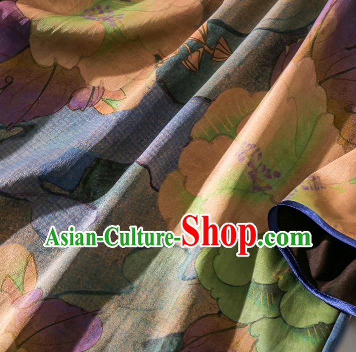 Asian Chinese Classical Camellia Pattern Cheongsam Traditional Silk Long Qipao Dress Female Clothing Asian Chinese Classical Camellia Pattern Cheongsam Traditional Silk Long Qipao Dress Female Clothing