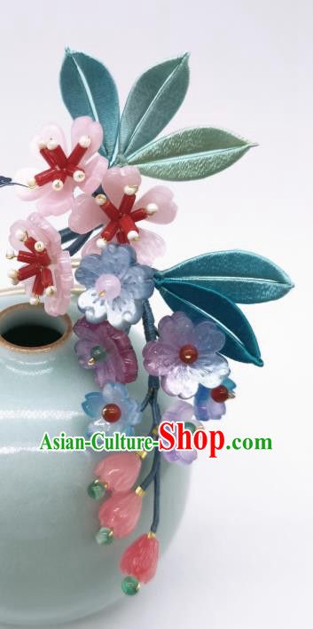 Chinese Traditional Flowers Hair Stick Hanfu Hair Accessories Handmade Ancient Princess Hairpin Chinese Traditional Flowers Hair Stick Hanfu Hair Accessories Handmade Ancient Princess Hairpin
