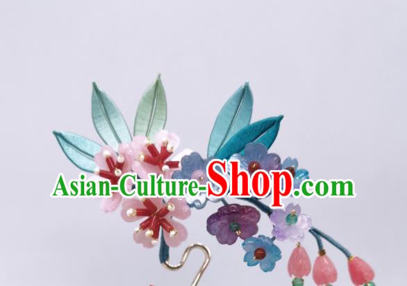 Chinese Traditional Flowers Hair Stick Hanfu Hair Accessories Handmade Ancient Princess Hairpin Chinese Traditional Flowers Hair Stick Hanfu Hair Accessories Handmade Ancient Princess Hairpin