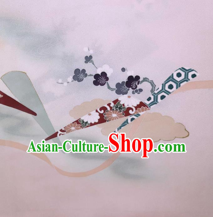 Japan Classical Kimono Silk Fabric Traditional Japanese Yukata Belt Damask Asian Brocade Tapestry Japan Classical Kimono Silk Fabric Traditional Japanese Yukata Belt Damask Asian Brocade Tapestry