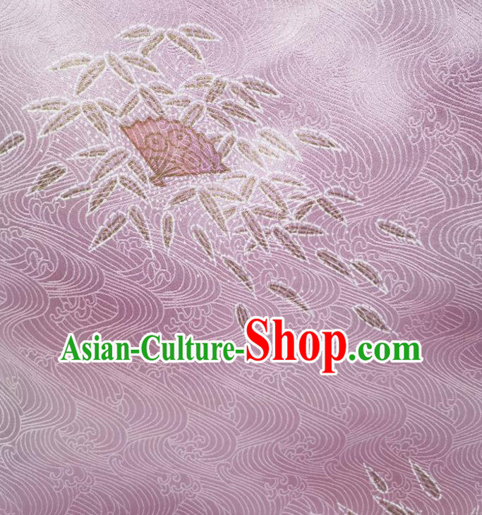 Asian Japan Brocade Tapestry Classical Kimono Silk Fabric Traditional Japanese Yukata Lilac Damask Asian Japan Brocade Tapestry Classical Kimono Silk Fabric Traditional Japanese Yukata Lilac Damask