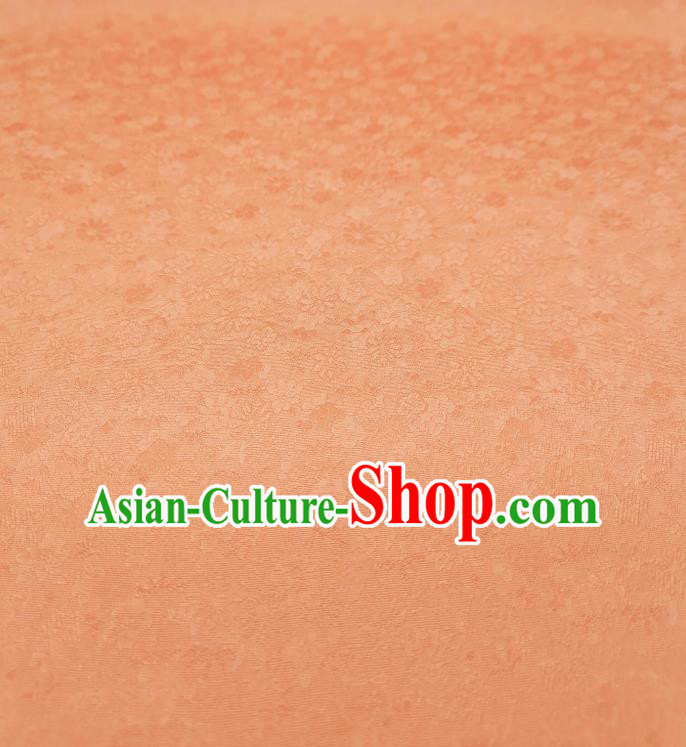 Asian Japan Brocade Classical Iromuji Kimono Orange Silk Fabric Traditional Japanese Damask Tapestry Asian Japan Brocade Classical Iromuji Kimono Orange Silk Fabric Traditional Japanese Damask Tapestry