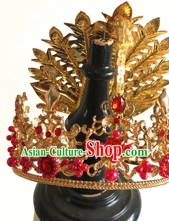China Traditional Wedding Bride Hair Accessories Handmade Peking Opera Diva Golden Phoenix Hairpin China Traditional Wedding Bride Hair Accessories Handmade Peking Opera Diva Golden Phoenix Hairpin