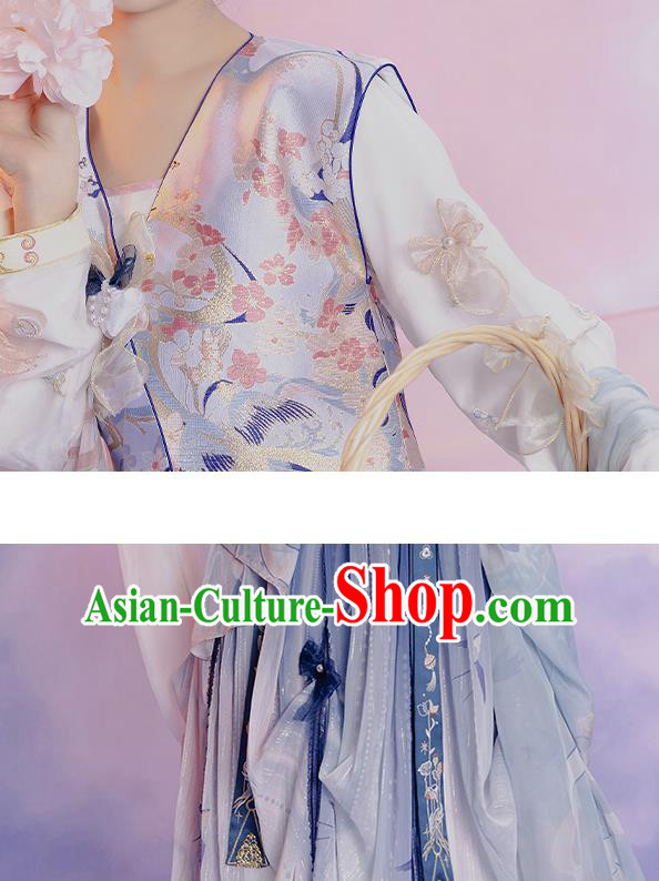 China Ancient Young Beauty Hanfu Dress Clothing Traditional Tang Dynasty Palace Lady Replica Costumes China Ancient Young Beauty Hanfu Dress Clothing Traditional Tang Dynasty Palace Lady Replica Costumes