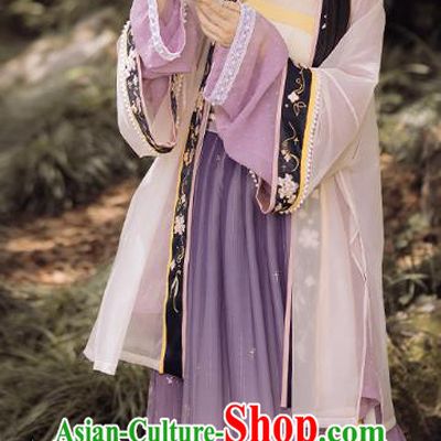 China Ancient Court Lady Hanfu Clothing Traditional Song Dynasty Historical Costumes