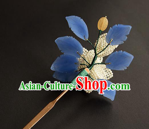 Chinese Traditional Song Dynasty Court Woman Hair Accessories Handmade Ancient Princess Pearls Hairpin Chinese Traditional Song Dynasty Court Woman Hair Accessories Handmade Ancient Princess Pearls Hairpin