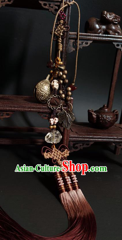 China Handmade Ancient Swordsman Belt Tassel Pendant Traditional Hanfu Waist Accessories China Handmade Ancient Swordsman Belt Tassel Pendant Traditional Hanfu Waist Accessories