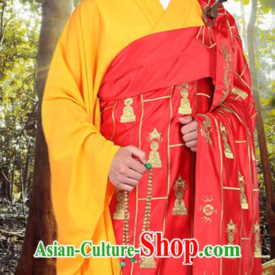 Chinese ClassicKesa Kasaya Buddhist Monk Dresses Qian Fuo Yi Monk Garment Full Set