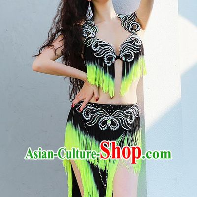 Traditional Asian Oriental Dance Stage Show Costumes Indian Belly Dance Competition Uniforms