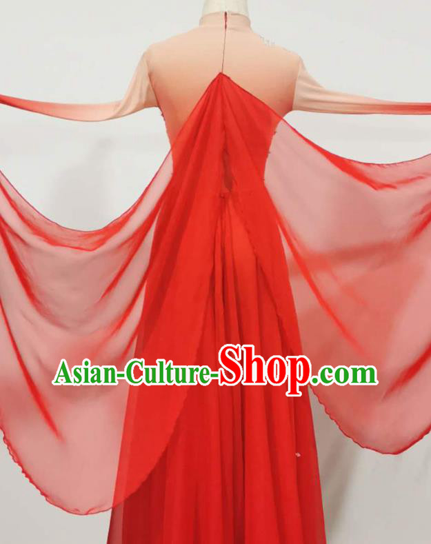 Chinese Opening Dance Beauty Dance Performance Clothing Classical Dance Performance Red Dress Chinese Opening Dance Beauty Dance Performance Clothing Classical Dance Performance Red Dress