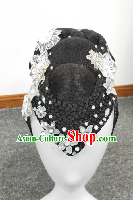 Chinese Classical Dance Performance White Dress Group Dance Beauty Dance Clothing Chinese Classical Dance Performance White Dress Group Dance Beauty Dance Clothing