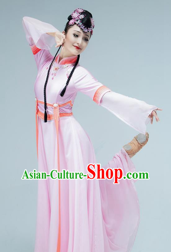 Chinese Classical Dance Pink Dress Palace Fan Dance Beauty Dance Performance Clothing Chinese Classical Dance Pink Dress Palace Fan Dance Beauty Dance Performance Clothing