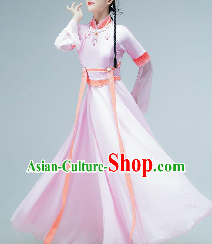 Chinese Classical Dance Pink Dress Palace Fan Dance Beauty Dance Performance Clothing Chinese Classical Dance Pink Dress Palace Fan Dance Beauty Dance Performance Clothing