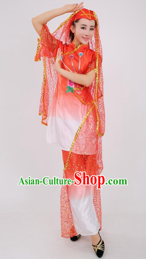 Chinese Ningxia Ethnic Wedding Red Outfits Traditional Hui Nationality Bride Clothing Chinese Ningxia Ethnic Wedding Red Outfits Traditional Hui Nationality Bride Clothing