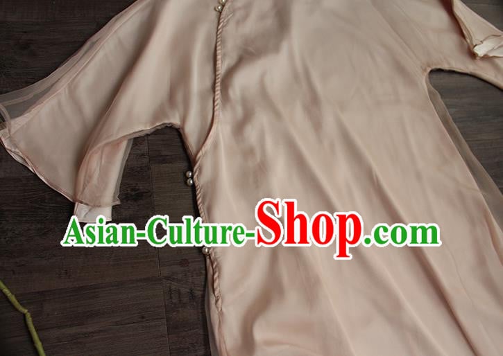 China Classical Dance Cheongsam National Women Zen Clothing Qipao Dress