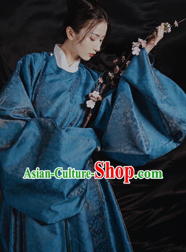 China Traditional Ming Dynasty Historical Clothing Ancient Scholar Hanfu Robe for Men China Traditional Ming Dynasty Historical Clothing Ancient Scholar Hanfu Robe for Men