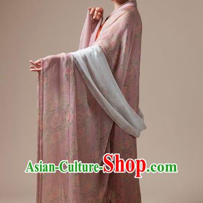 China Ancient Imperial Consort Hanfu Dress Traditional Tang Dynasty Court Beauty Historical Clothing for Women