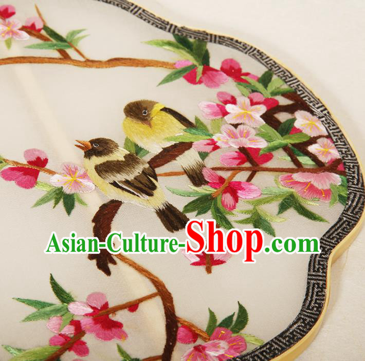 China Traditional Song Dynasty Princess Fan Classical Embroidered Palace Fan Handmade Silk Fan China Traditional Song Dynasty Princess Fan Classical Embroidered Palace Fan Handmade Silk Fan