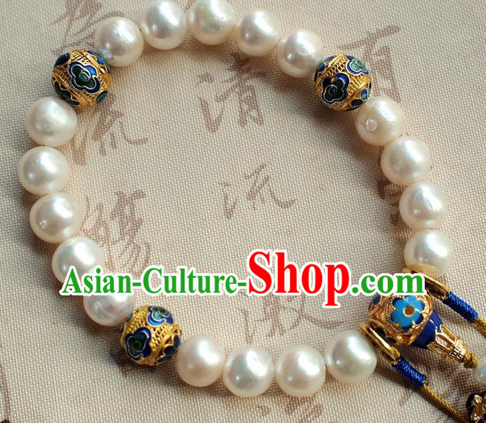 Chinese National Cheongsam Cloisonne Brooch Traditional Qing Dynasty Court Lady Pearls Jewelry Accessories Chinese National Cheongsam Cloisonne Brooch Traditional Qing Dynasty Court Lady Pearls Jewelry Accessories
