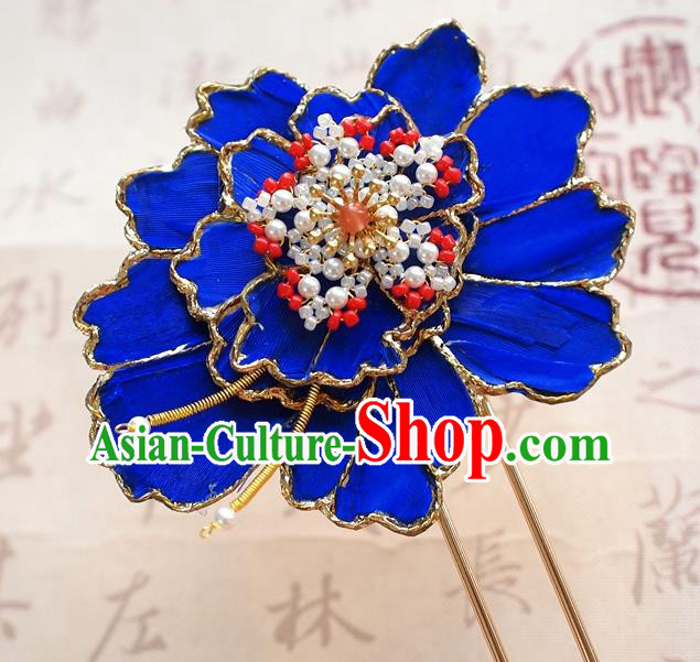 Chinese Traditional Hair Accessories Handmade Qing Dynasty Palace Lady Hairpin Chinese Traditional Hair Accessories Handmade Qing Dynasty Palace Lady Hairpin