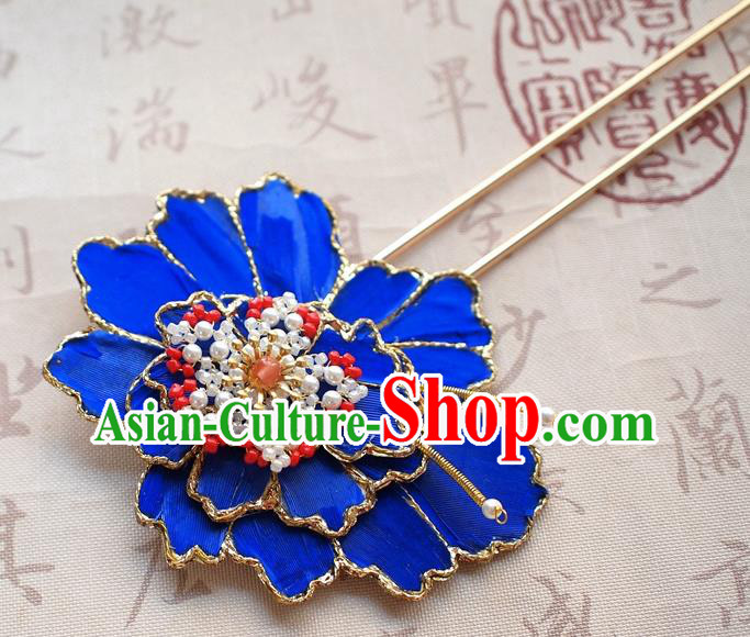 Chinese Traditional Hair Accessories Handmade Qing Dynasty Palace Lady Hairpin Chinese Traditional Hair Accessories Handmade Qing Dynasty Palace Lady Hairpin
