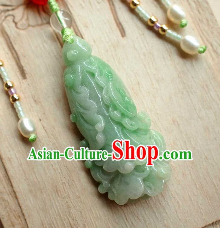 Chinese Traditional Cheongsam Jadeite Waist Accessories National Cloisonne Brooch Pendant Chinese Traditional Cheongsam Jadeite Waist Accessories National Cloisonne Brooch Pendant