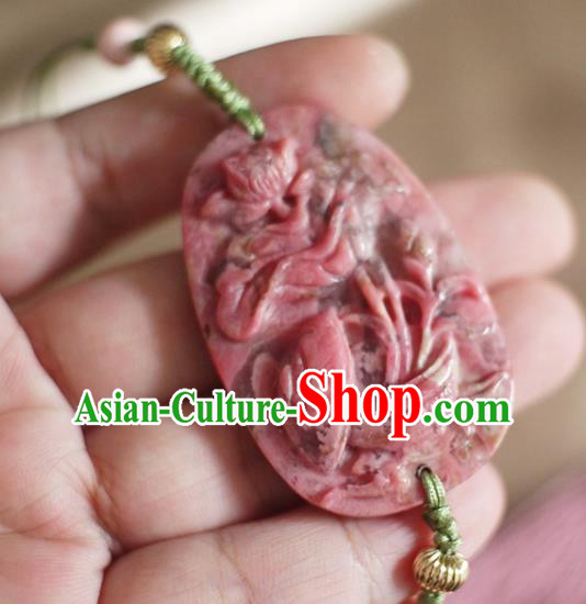 Chinese Traditional Hanfu Waist Accessories Ancient Ming Dynasty Princess Purple Tassel Pendant Chinese Traditional Hanfu Waist Accessories Ancient Ming Dynasty Princess Purple Tassel Pendant