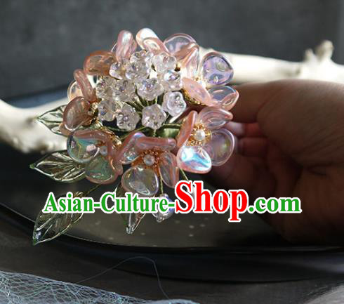 Chinese Ancient Imperial Concubine Hairpin Traditional Ming Dynasty Hydrangea Hair Stick Chinese Ancient Imperial Concubine Hairpin Traditional Ming Dynasty Hydrangea Hair Stick
