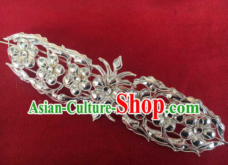 Chinese Ancient Fairy Argent Butterfly Hairpins Traditional Ming Dynasty Hanfu Hair Accessories Chinese Ancient Fairy Argent Butterfly Hairpins Traditional Ming Dynasty Hanfu Hair Accessories