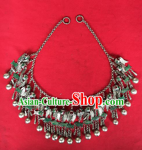 Chinese Ethnic Silver Bells Tassel Belt Traditional Hanfu Waist Accessories Chinese Ethnic Silver Bells Tassel Belt Traditional Hanfu Waist Accessories