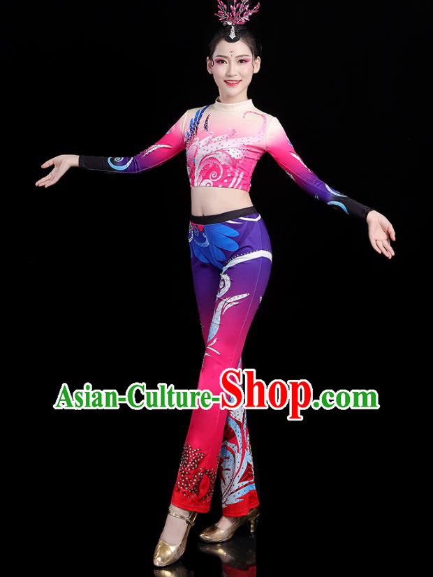 China Group Dance Costume Cheerleading Girl Outfits Aerobics Bodybuilding Competition Clothing China Group Dance Costume Cheerleading Girl Outfits Aerobics Bodybuilding Competition Clothing