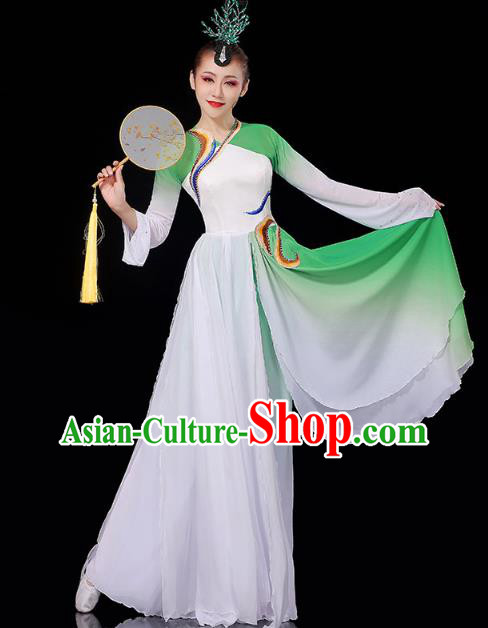 China Palace Fan Dance Clothing Classical Dance Dress Traditional Umbrella Dance Garment China Palace Fan Dance Clothing Classical Dance Dress Traditional Umbrella Dance Garment